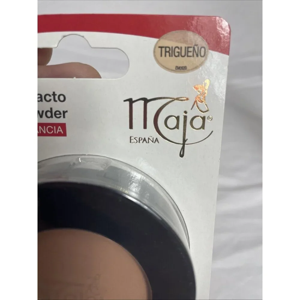 Maja Trigueño Pressed Powder Mirror and Tassel Compartment 2-PACK NEW